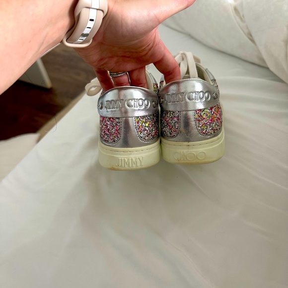 Jimmy CHOO Rome sneakers size 37.5 - Picture 4 of 4